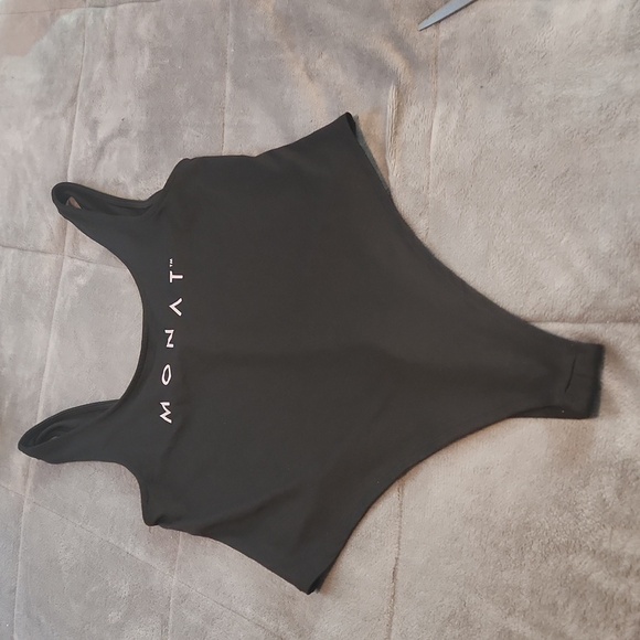 Monat BLACK Tanktop Bodysuit - Picture 1 of 5